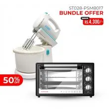 Singer Electric Oven (STO-28) + Sisil Bowl Mixer (SL-PSM-8017)