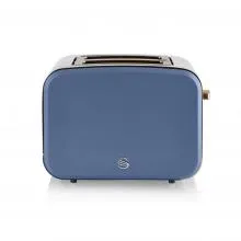 Swan 2 Slice Nordic Style Toaster ST14610BLUN (Blue)