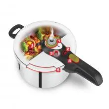 Tefal Pressure Cooker Stainless Steel 4L, Secure 5 Neo