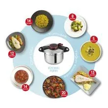 Tefal Pressure Cooker Clipso Minute Easy 6.0L Thumbnail 3