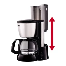 Tefal Compact Apprecia Coffee Maker - 0.6 Liters, 6-Cup, 600W, Metallic Grey (TF-CM-APR737) Thumbnail 6