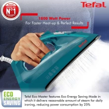 Tefal Eco Master Steam Iron 1800W - (TF-SI-MST246) Thumbnail 3
