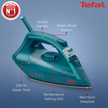 Tefal Eco Master Steam Iron 1800W - (TF-SI-MST246) Thumbnail 7