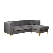 Brooklyn Sofa - WF-BROOKLYN-GR-S (Grey) Thumbnail 2