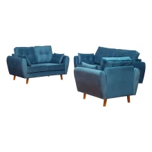 Danish Sofa (Blue) - WF-DANISH-BU-S Thumbnail 3