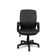 PVC Low Back Chair L021-BL-S - Black Thumbnail 2