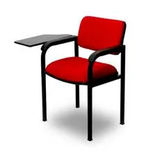 Fabric Lecture Hall Chair With Right Side Note Pad LA002PR-MR-S - Maroon