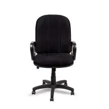 Fabric Mid Back Chair M003-BL-S - Black Thumbnail 2