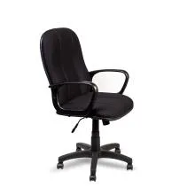 Fabric Mid Back Chair M003-BL-S - Black Thumbnail 3