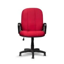 Fabric Mid Back Chair M003-MR-S - Maroon Thumbnail 2