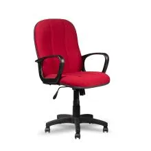 Fabric Mid Back Chair M003-MR-S - Maroon Thumbnail 3
