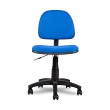 Fabric Typist Chair Without Arms T011-BU-S - Blue Thumbnail 2