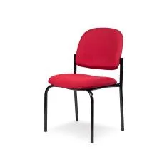 Fabric Visitor Chair Without Arms V010P-MR-S - Maroon