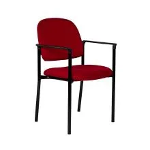 Fabric Visitor Chair - V012-MR (Maroon)