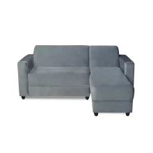 Corner Sofa - 2 Seater Chaise  (Fabric Gray) - WF-ECOM-SOFA-GR-S Thumbnail 2