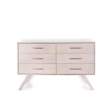 Harlem Chest Of Drawer (Washed White) - WF-HARLEM-6COD-S