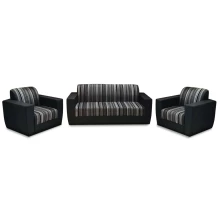 Milan Sofa (Black) - WF-MILAN-BL-S Thumbnail 2