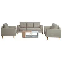 Olivia Sofa - WF-OLIVIA-BG-S (Beige) Thumbnail 3