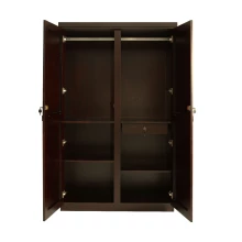 Oxford 2 Door Wardrobe - Dark Maroon (WF-OXFORD-2WD-S) Thumbnail 3
