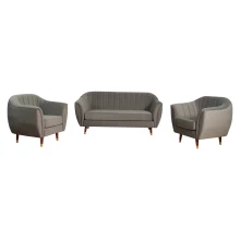 Queen Sofa 3+1+1 - Gray (WF-QUEEN-311-GR-S) Thumbnail 2