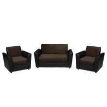 Sky Sofa 2+1+1 - Brown Fabric (WF-SKY-211-BR-S) Thumbnail 2