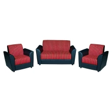 Sky Sofa 2+1+1 - Maroon Fabric (WF-SKY-211-MR-S) Thumbnail 2
