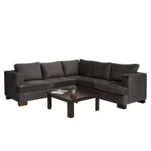 Victoria Sectional Sofa - WF-VICTORIA-GR-S (Grey) Thumbnail 2