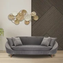 Vienna Sofa - 3-Seater (Grey) - WF-VIENNA-3S-GR-S