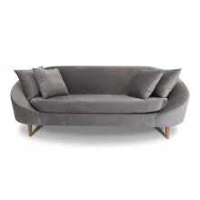 Vienna Sofa - 3-Seater (Grey) - WF-VIENNA-3S-GR-S Thumbnail 2