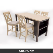 Boshwell Dining Chair - 4 Seater - Chair Only (Buttermilk/New Wedge 2) - WFI-BOSHWELL-CHR-S Thumbnail 3