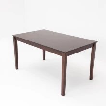 Michu Dining Table - 6 Seater - Table Only (Expresso) - WFI-MICHU-TBL-S Thumbnail 2