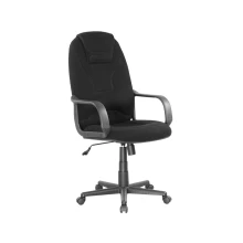 Fabric High Back Chair H004-BL-S - Black Thumbnail 3