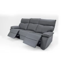 Willow Electric Recliner 3+1+1 Sofa (4ER) (Dark Grey) - WFI-WILLOW-DGR-S Thumbnail 2
