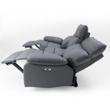Willow Electric Recliner 3+1+1 Sofa (4ER) (Dark Grey) - WFI-WILLOW-DGR-S Thumbnail 3