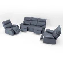 Willow Electric Recliner 3+1+1 Sofa (4ER) (Dark Grey) - WFI-WILLOW-DGR-S Thumbnail 6