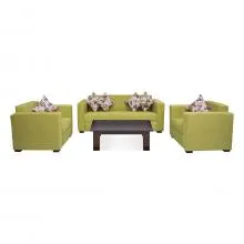 Cloud Sofa WFL-CLOUD-09 - Green Colour Fabric Thumbnail 2