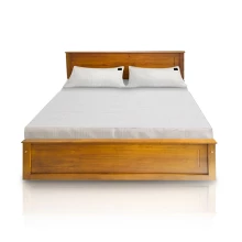 Crystal Teak Bed - 78"X72" (WFL-CRYSTAL-78X72-S)