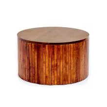 Enigma Center Table - Teak Colour (WFL-CTC003-CT-NW-S) Thumbnail 2