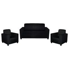 Monaco Sofa Black Fabric Thumbnail 2