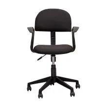 Typist Chair With Arm - Black (NOC-T009-BL-S) Thumbnail 3