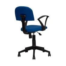 Typist Chair With Arm - Blue (NOC-T009-BU-S) Thumbnail 4