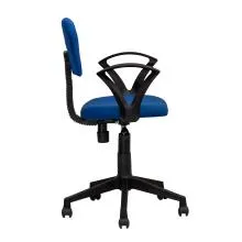 Typist Chair With Arm - Blue (NOC-T009-BU-S) Thumbnail 5