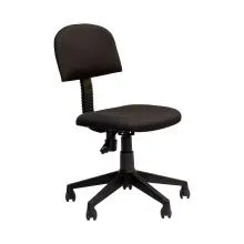 Typist Chair Without Arm - Black (NOC-T011-BL-S) Thumbnail 2