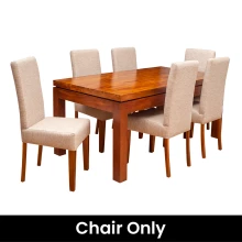 NOVA New Dining Set - Chair Only (Mahogany) - WFL-NOVA-NEW-CHR-S Thumbnail 2