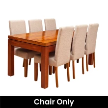 NOVA New Dining Set - Chair Only (Mahogany) - WFL-NOVA-NEW-CHR-S Thumbnail 3
