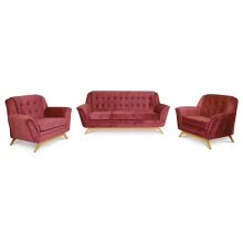 Rush Sofa (Maroon) - WFL-RUSH-MR-S Thumbnail 2
