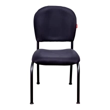 Fabric Visitor Chair Without Arms - Black (WFL-SOC-V010-BL-S) Thumbnail 2