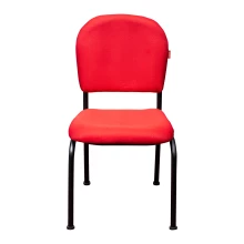 Fabric Visitor Chair Without Arms - Red (WFL-SOC-V010-RD-S) Thumbnail 2