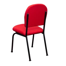 Fabric Visitor Chair Without Arms - Red (WFL-SOC-V010-RD-S) Thumbnail 3